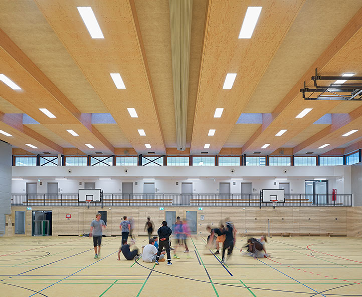 Gesamtschule Frankfurt Höchst Sporthalle